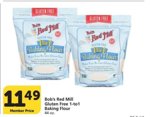 Bob's Red Mill Gluten Free 1-to-1 Baking Flour