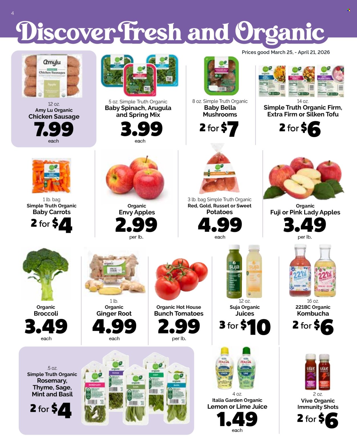 Harris Teeter ad - 03/25/2026 - 04/21/2026. Page 4