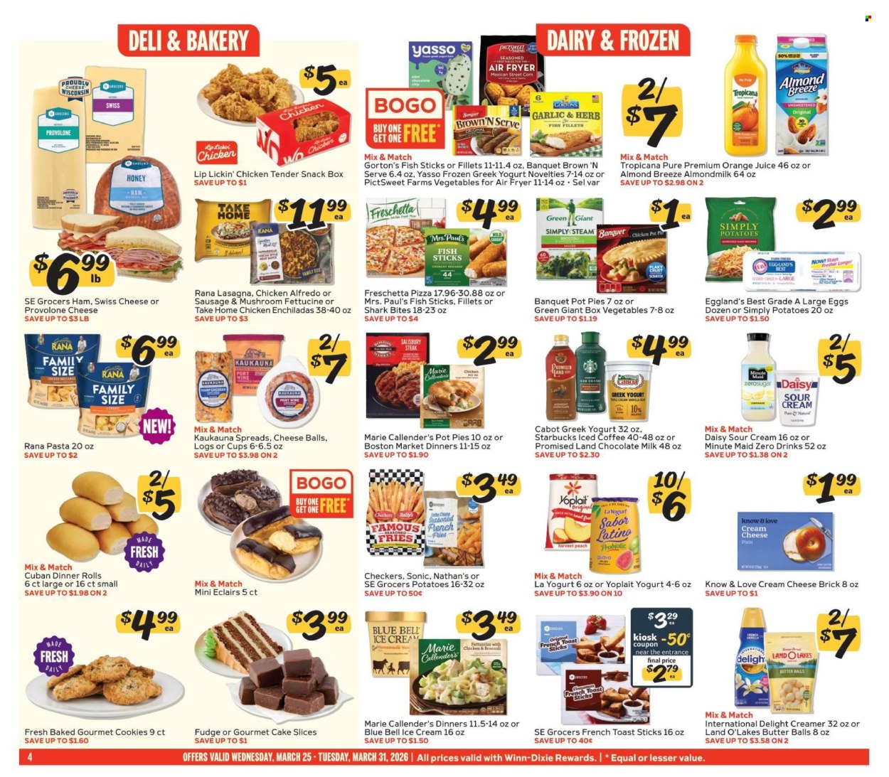 Winn Dixie ad - 03/25/2026 - 03/31/2026. Page 4