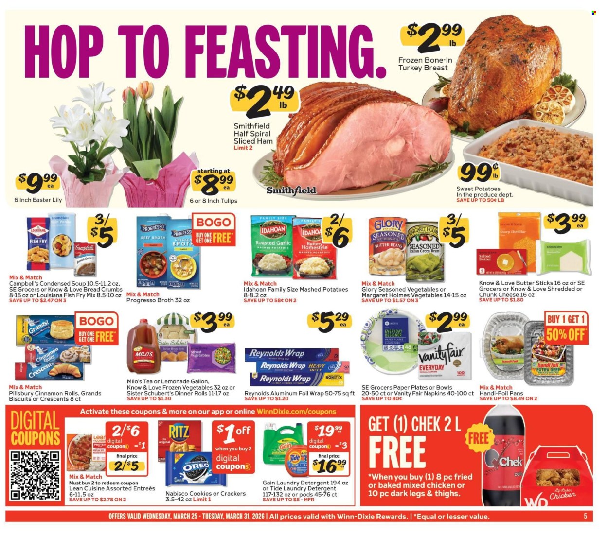 Winn Dixie ad - 03/25/2026 - 03/31/2026. Page 5