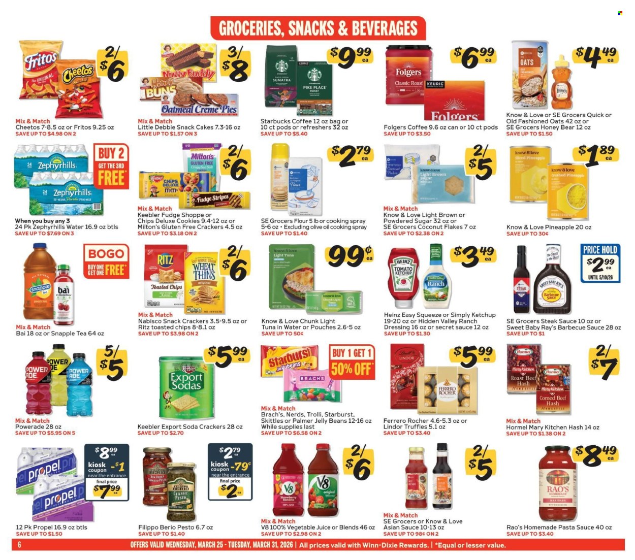 Winn Dixie ad - 03/25/2026 - 03/31/2026. Page 6