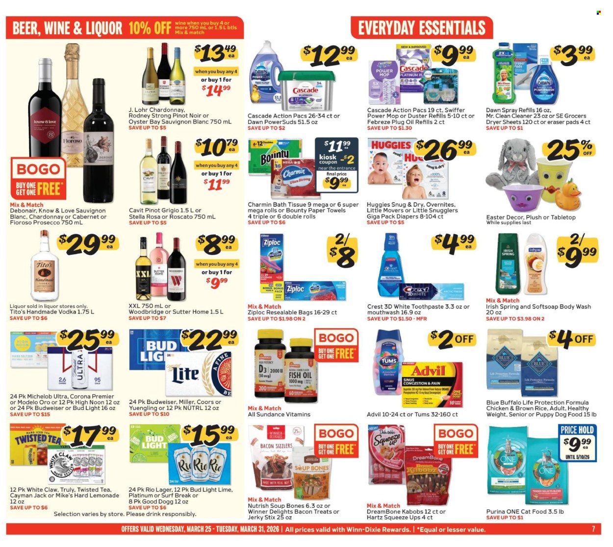 Winn Dixie ad - 03/25/2026 - 03/31/2026. Page 7