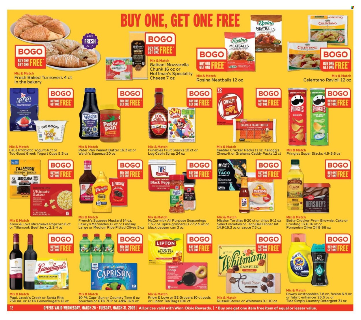 Winn Dixie ad - 03/25/2026 - 03/31/2026. Page 12