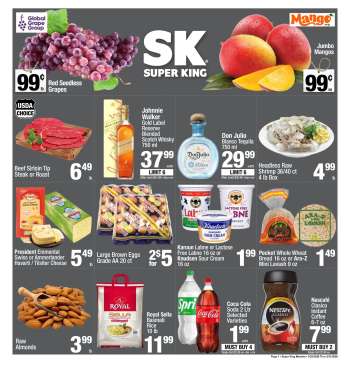 Super King Markets Flyer - 03/25/2026 - 03/31/2026.
