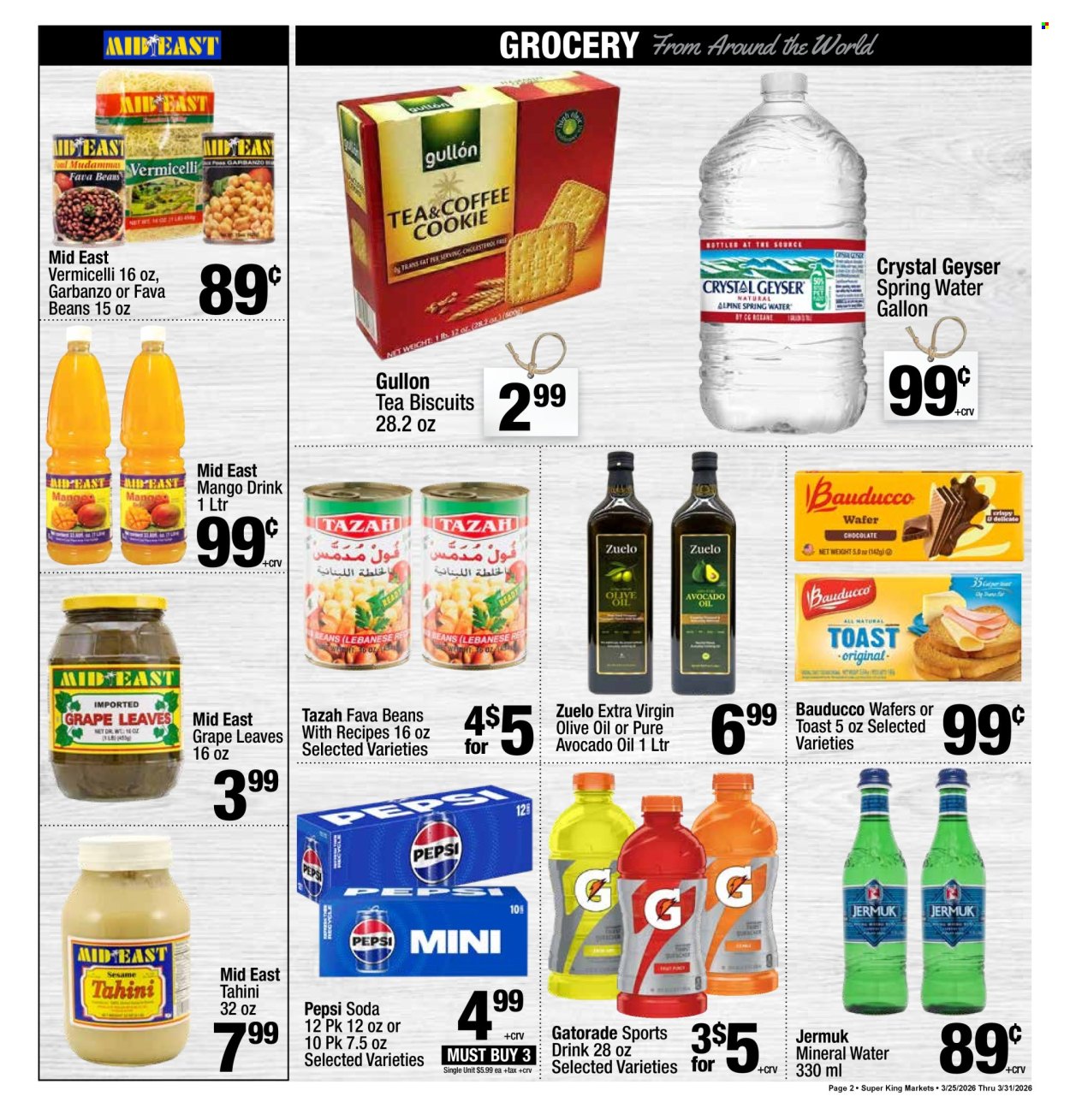 Super King Markets ad - 03/25/2026 - 03/31/2026. Page 2