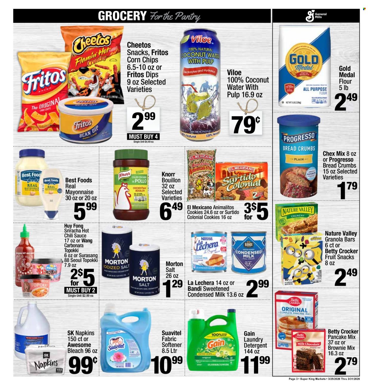 Super King Markets ad - 03/25/2026 - 03/31/2026. Page 3