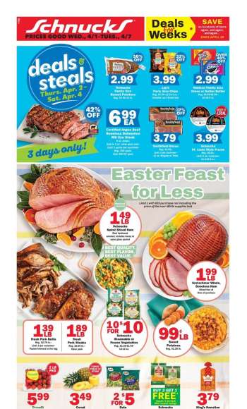 Schnucks Flyer - 04/01/2026 - 04/07/2026.