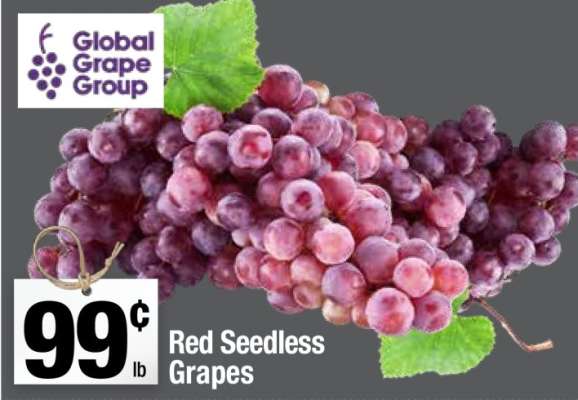 Red Seedless Grapes