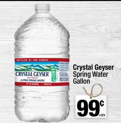 Crystal Geyser Spring Water Gallon