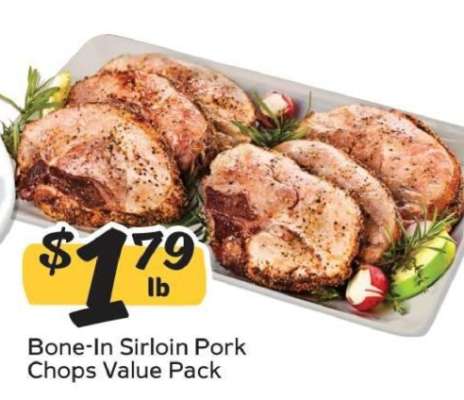 Bone-In Sirloin Pork Chops Value Pack