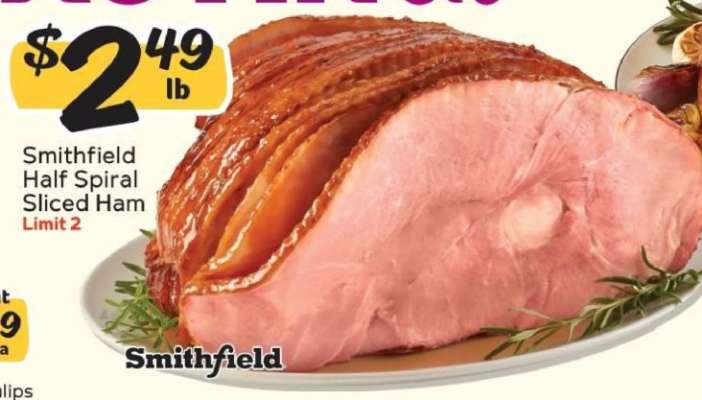 Smithfield Half Spiral Sliced Ham