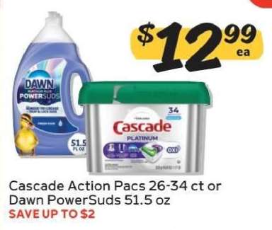 Cascade Action Pacs or Dawn PowerSuds