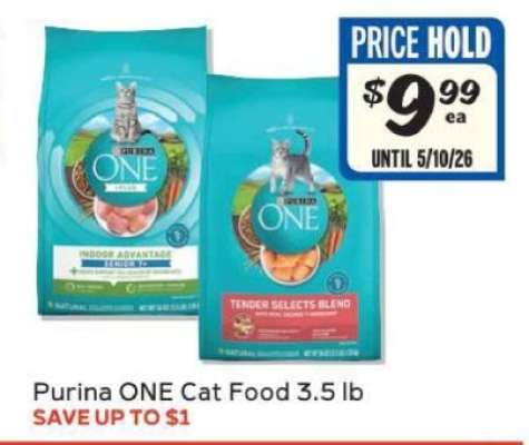 Purina ONE Cat Food 3.5 lb