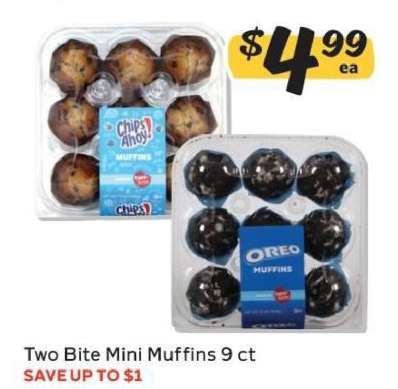 Two Bite Mini Muffins 9 ct