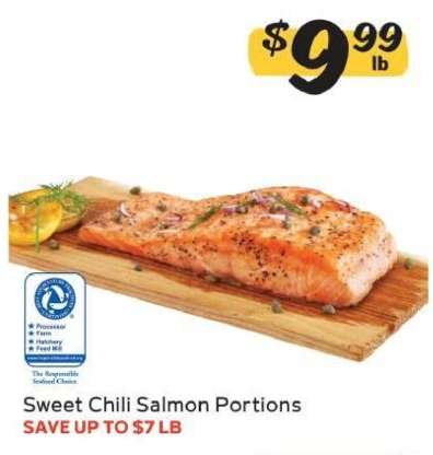 Sweet Chili Salmon Portions