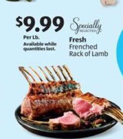 Fresh Frenched Rack of Lamb