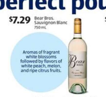 Bear Bros. Sauvignon Blanc