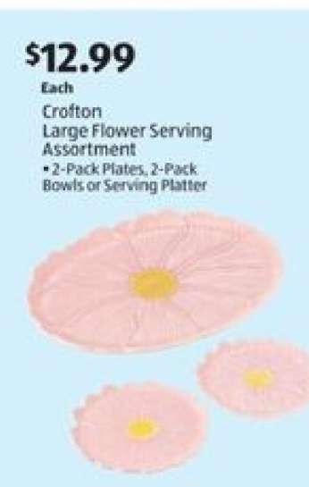 Crofton Large Flower Serving Assortment