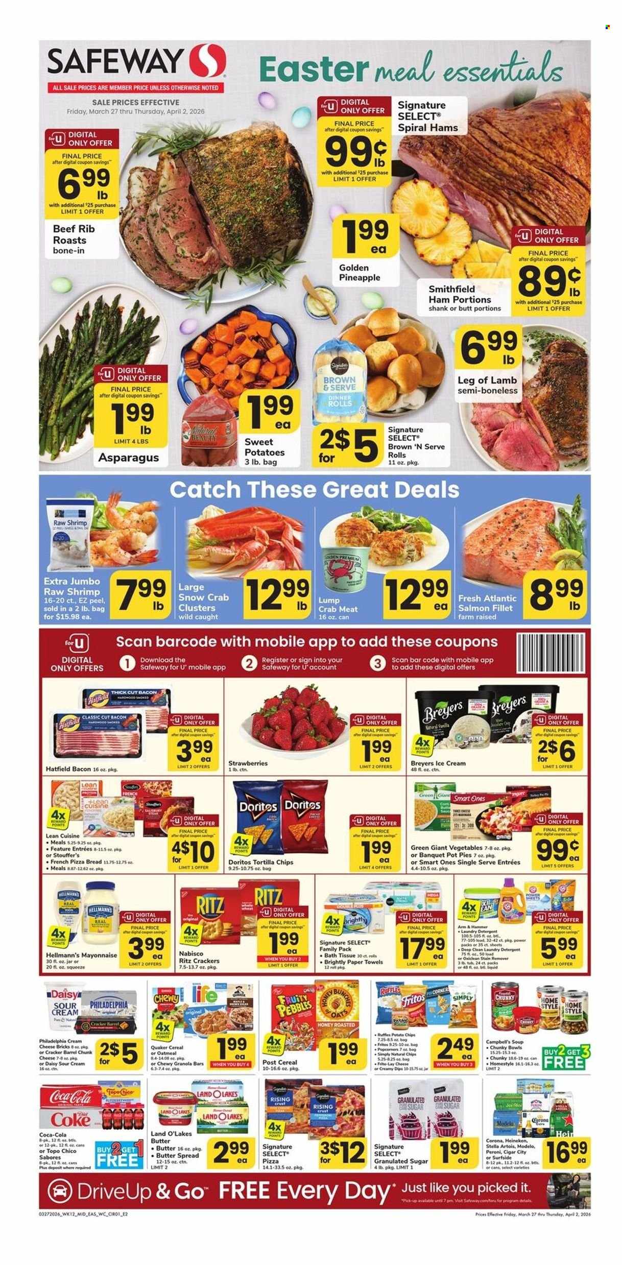 Safeway ad - 03/27/2026 - 04/02/2026. Page 1