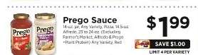 Prego Sauce
