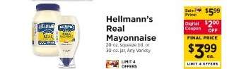 Hellmann's Real Mayonnaise