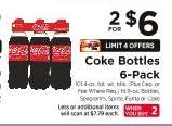 Coke Bottles 6-Pack