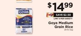 Goya Medium Grain Rice