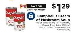Campbell's Cream of Mushroom Soup