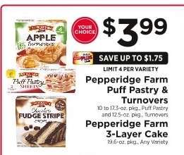 Pepperidge Farm Puff Pastry & Turnovers