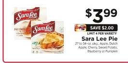 Sara Lee Pie