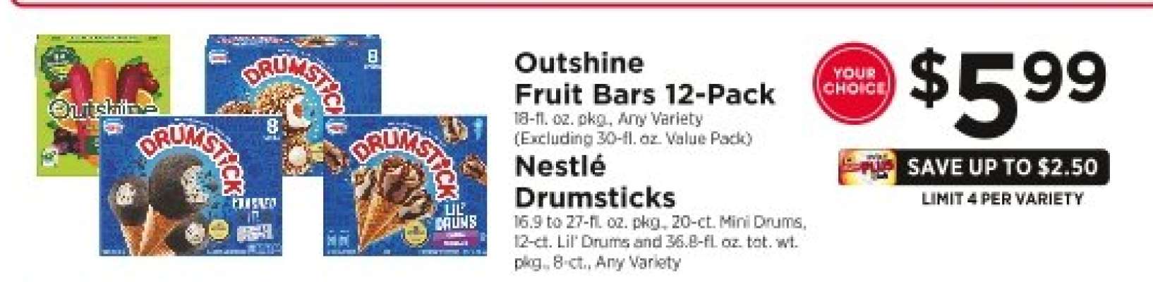 Outshine Fruit Bars 12-Pack