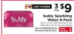 bubly Sparkling Water 8-Pack