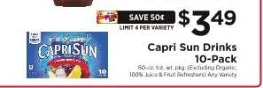 Capri Sun Drinks 10-Pack