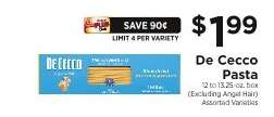 De Cecco Pasta