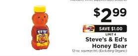 Steve's & Ed's Honey Bear