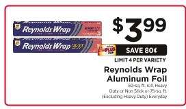 Reynolds Wrap Aluminum Foil