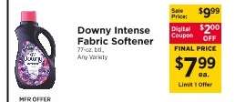Downy Intense Fabric Softener