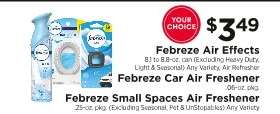 Febreze Air Effects, Febreze Car Air Freshener, Febreze Small Spaces Air Freshener