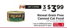Reveal Grain Free Canned Cat Food