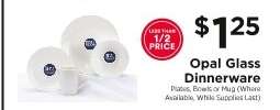 Opal Glass Dinnerware