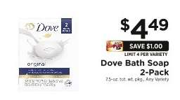 Dove Bath Soap 2-Pack