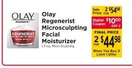 Olay Regenerist Microsculpting Facial Moisturizer