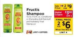 Fructis Shampoo