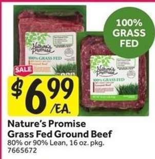 Nature's Promise Grass Fed Ground Beef