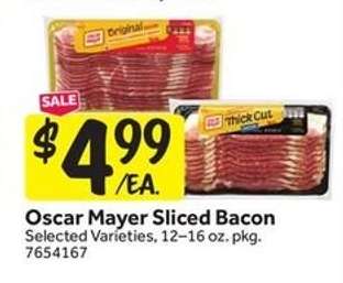 Oscar Mayer Sliced Bacon