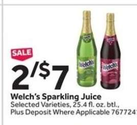 Welch's Sparkling Juice*