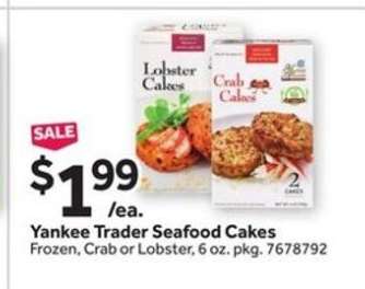 Yankee Trader Seafood Cakes