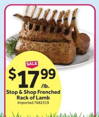 Stop & Shop Frenched Rack of Lamb