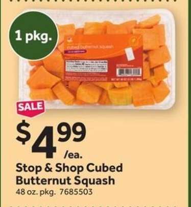 Stop & Shop Cubed Butternut Squash