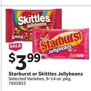 Starburst or Skittles Jellybeans
